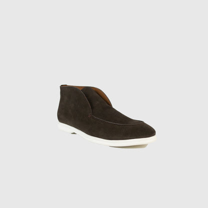 Moc flex Suede Boot Dark Brown